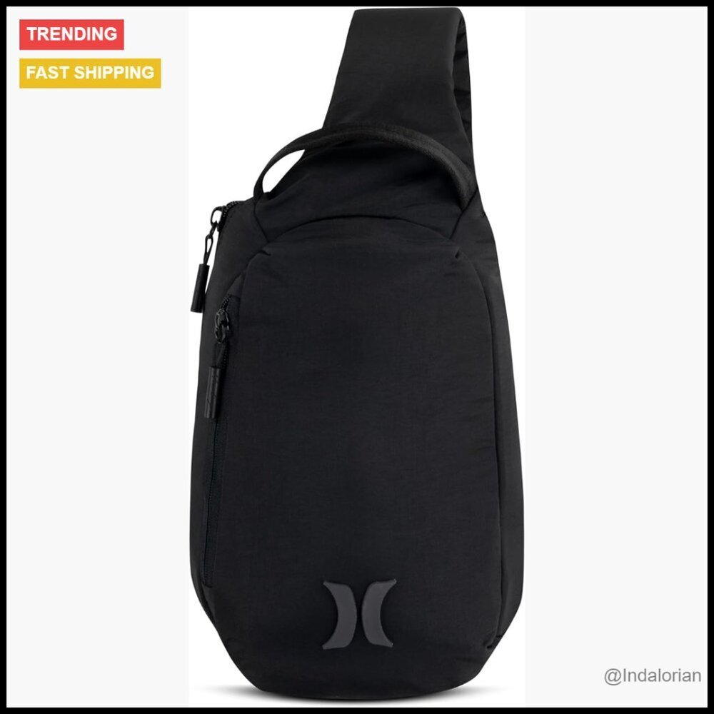 Adjustable Crossbody Sling Bag Minimal Chic Daypack Nylon Casual Wear